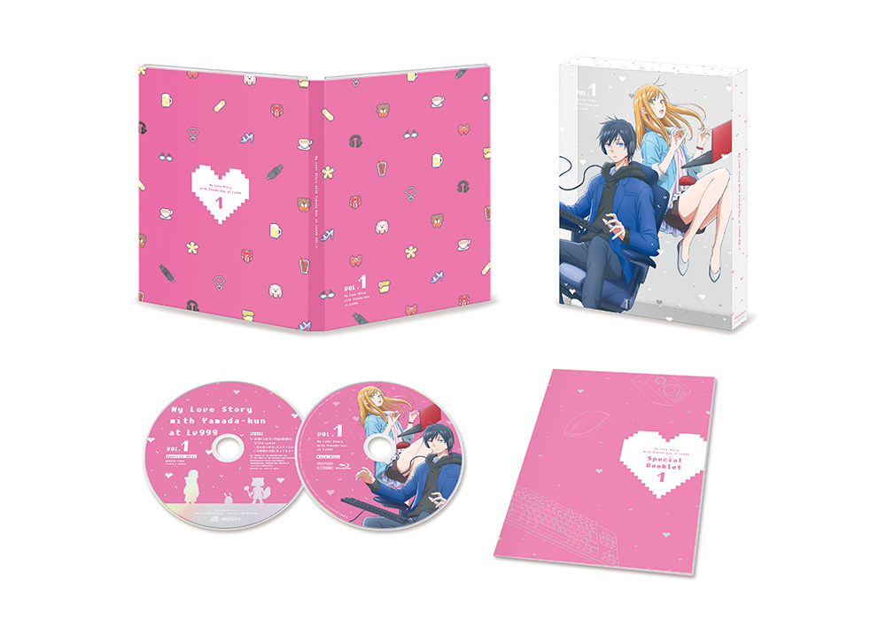 山田くんとLv999の恋をする Blu-ray 全7巻 アニメイト特典付き描き下ろしイラストカード